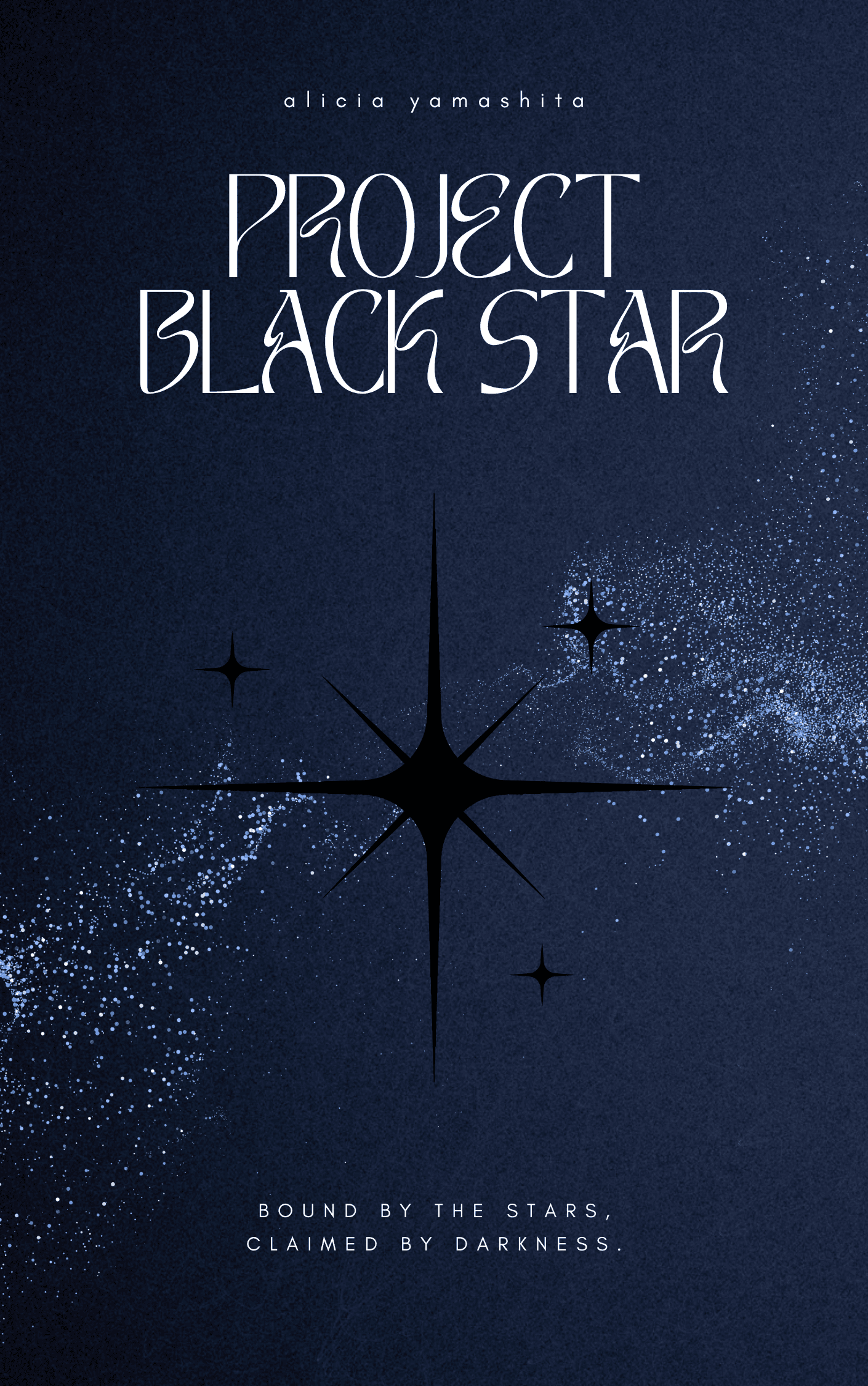 Cover art for Project Black Star, a gothic romance novel